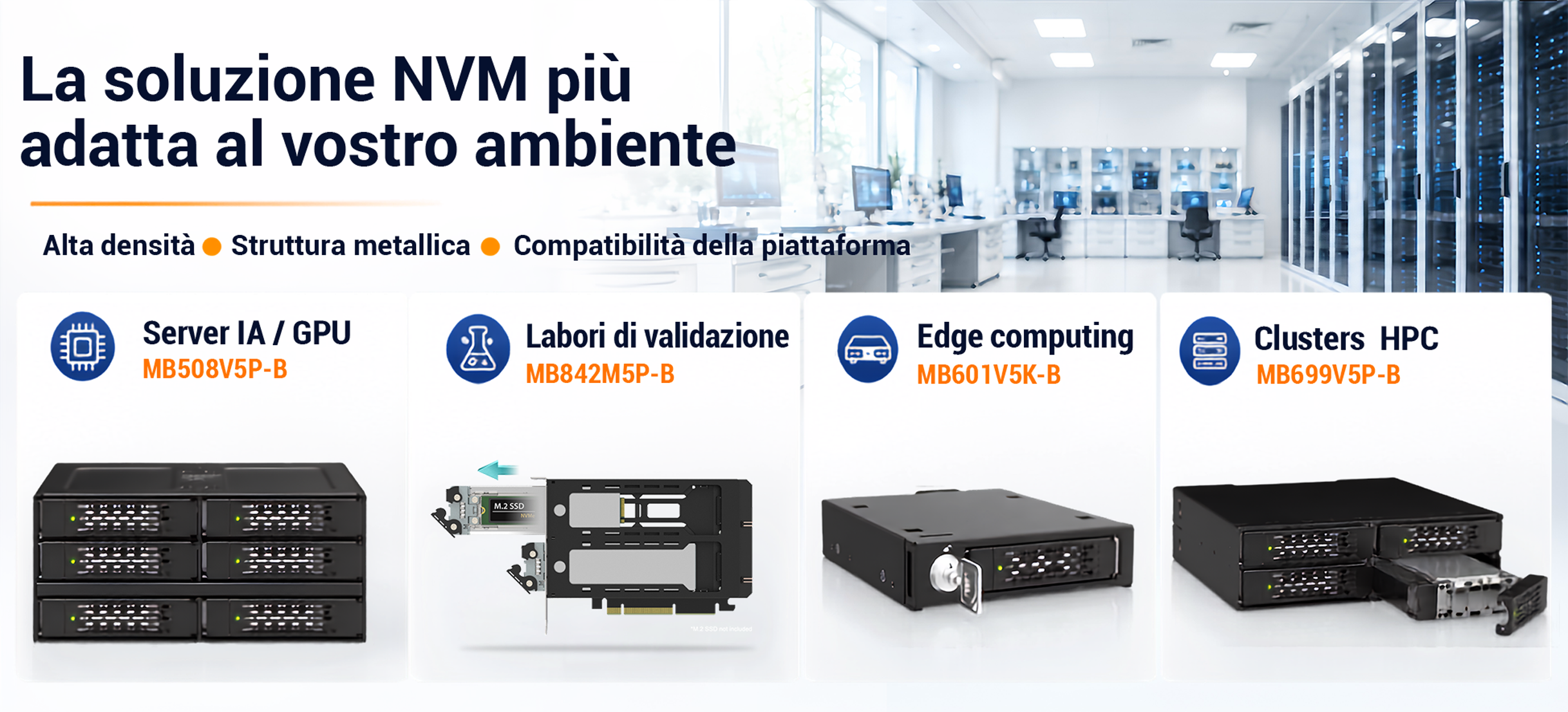 La bonne solution NVMe selon votre environnement